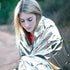 Emergency Mylar Thermal Blankets, Designed for Outdoors, Survival Reflective Thermal First Aid Foil Blanket...