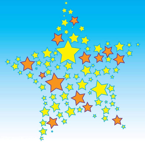 Twinkle Star Shaped Reusable Stencil Airbrush Painting Art DIY Home Decor Scrap Booking Album Crafts...
