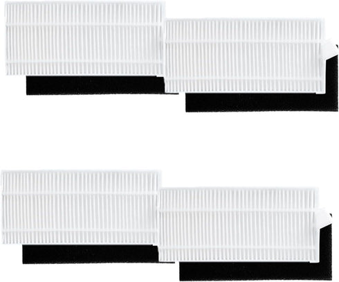 4 PCS HEPA Filter Replacement Part Robot Vacuum Cleaner Accessories Compatible with Eufy L35 Sweeper...