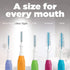 GUM Proxabrush Go-Betweens - Ultra Tight - Interdental Brushes - Soft Bristled Dental Picks for Plaque Removal & Gum Health - Safe for Braces & De...