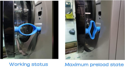 washing machine door prop,prevent holdy moldy Helps your Washer Dry Properly to Prevent Odors (dark grey) (blue)...