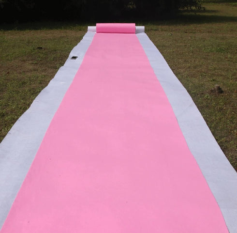 Pink Rugs Aisle Runners Wedding Accessories Pink Aisle Runner Carpet Rugs for Step and Repeat Display, Ceremony Parties and Events Indoor or Outdo...