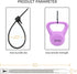 Zip Ties (Black, 10 Inch)...