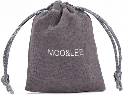 MOO&LEE Men's Stainless Steel Necklace Taoist Yin Yang Taichi Symbol Amulet Pendant with 24 Inches Link Chain...