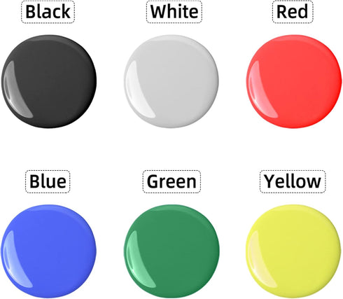 imyyds Airbrush Paint, 6 Color Acrylic Airbrush Paint Set, Water Based Read-to-Spray Air Brush Painting Set, Airbrush Spray Paint Kit for Papers, ...