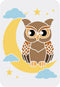FINGERINSPIRE Owl Stencils for Painting 11.7x8.3inch Reusable Owl Stencil Owl Halloween Decorating Stencil Nocturnal Animal and Moon Stencils for ...