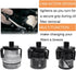 Oil Filter Wrench, 63mm-101mm, 3 Jaw Oil Filter Remover, Adjustable Oil Filter Removal Tool for Engine Filters, Conduit & Fittings...
