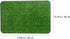 BESPORTBLE Artificial Grass Door Mat, 15.7x23.6inch Realistic Fake Grass Rug for Dogs Patio Balcony Yard Lawn Garden Decor...