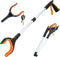 Grabber Reacher Tool,32 Inch Extra Long Foldable Pick Up Stick with Strong Grip Magnetic,360°Rotating Anti-Slip Jaw,Trash Claw Grabber Tool,Trash ...