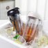 Cold Brew Coffee Maker Travel Tumbler with Soft Silicone Handle Portable Iced Coffee & Tea Infuser with Airtight Lid Cold Brew Travel Cup 17oz/500...