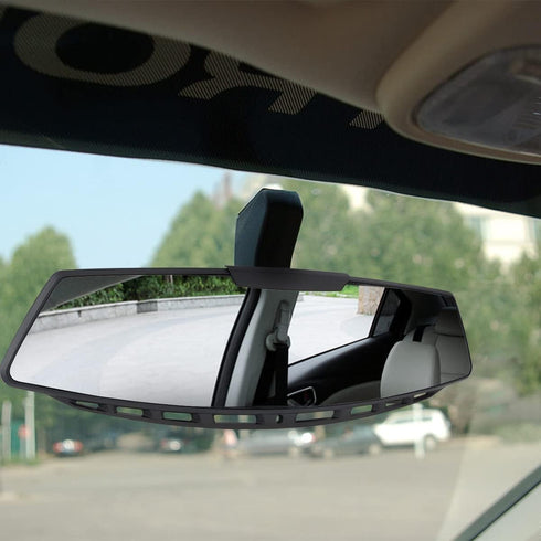 Car Rearview Mirrors, Interior Clip-on Panoramic Rear View Mirror for Car, Wide Viewing Range, 12 inch HD Universal Use for Cars, SUVs, Trucks, Ve...