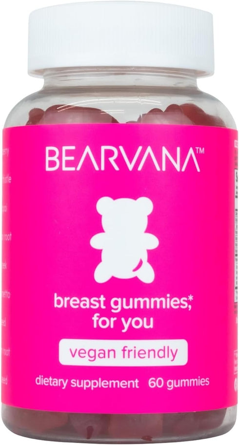 BEARVANA Top Support Gummies for Women | Support Natural Balance and Confidence | Fitness Supplement | Essential Vitamins | 9 Herbs Including Fenu...