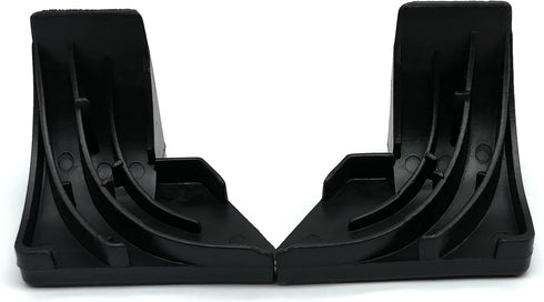 Dishwasher Right, Left Side Door Baffle Black Silica gel Door Baffle WD8X227 and WD8X228 For Dishwasher Electric Dishwasher Corner Gasket Set of