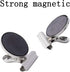 Strong Office Black Magnetic Clips Heavy Duty Refrigerator Magnet Hook Clips for Photo Displays, Whiteboards, Locker, Fridge, Classroom, School, O...