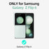 CASEOWL for Samsung Galaxy Z Flip 6 Case with Hinge Protection, 360°Ring Kickstand, Support Wireless Charging Protective Phone Case Clear Cover fo...