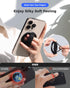 SUPERONE 2024 Upgrade for MagSafe Phone Grip with Finger Strap, Removable MagSafe Ring Holder with Kickstand Finger Loop, MagSafe Accessories for ...