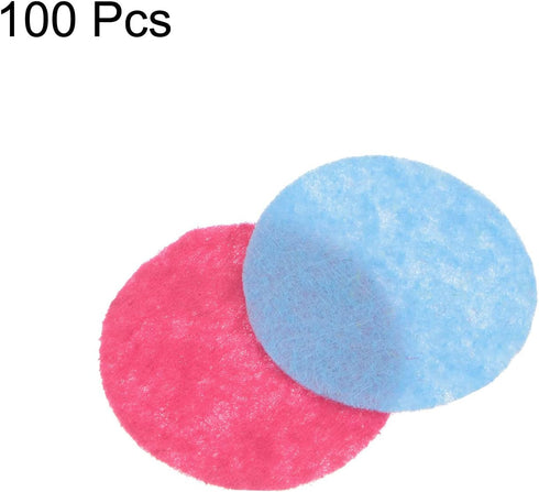 100pcs Round Felt Circles, 30mm 1-1/4" Pre Cut Felt Craft Pads Non-Woven Mini Felt Fabric Circles for DIY Sewing Handcraft Cut Projects Craft Fini...