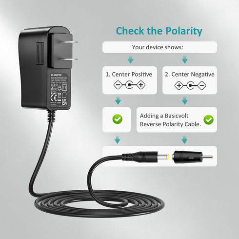 15V 2A 1A Switching Power Supply Charger 15Volt 2Amp 1.5A Universal AC/DC Adapter Replacement Regulated Power Cord for Litter Robot & LED Light an...