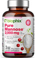 biophix Pure Mannose 100 Percent Powder 2000 mg 3 oz 85 Grams - Supports Urinary Bladder Tract Health...
