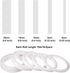 Chuangdi 8 Rolls Double Sided Tapes for Crafts Gift Wrapping Adhesive Sticky Tape Scrapbooking Photos Invitation Cards Paper DIY Office Supplies, ...