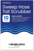 Impresa Pool Sweep Tail Scrubber - 10 Pack - Pool Supplies and Equipment - Compatible with Polaris Vac-Sweep Pool Cleaner Hose Tail - Fits 180, 28...