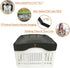 PJYuCien Dog Playpen Mesh Top Cover, Fits 36 Inch 4 Panels Regular Square Plastic Exercise Pet Pen, Velcro Connections, Black (Note: Cover Only, P...