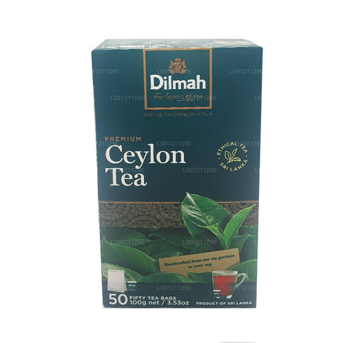 Dilmah Premium Ceylon Tea (50 Tea Bags)...