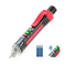 Voice broadcast voltage tester,Non Contact Voltage Tester,12V-1000V/48V-1000V Dual Range,electrical tester,Efficient Live/Hot Wire Tester,Wire Bre...
