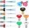 7 Pack Pressure Washer Spray Nozzle Tips Multiple Degrees, 14Inch Quick Connect, 2.5 GPM, Rated Up to 4500 PSI...