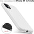 DEENAKIN Compatible with iPhone 11 Case with Screen Protector, Silicone Gel Rubber Bumper Cover,Slim Fit Shockproof Protective Phone Cover White...