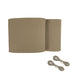 Universal Leather Car Steering Wheel Stitch On Wrap Cover DIY Sewing Breathable and Anti Slip, 15-Inch (Beige)...