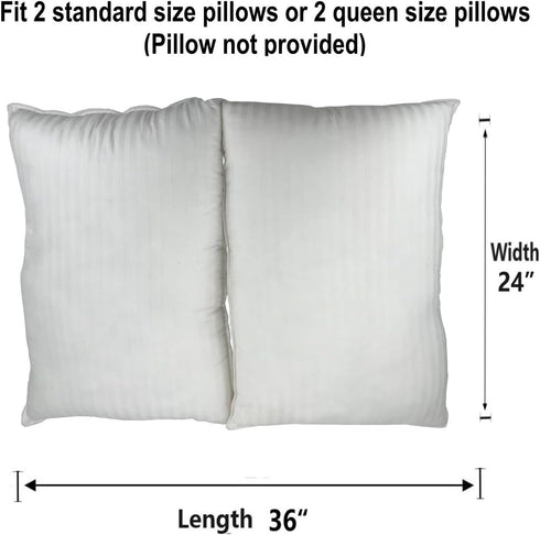 DIY Dog Bed Cover Waterproof Replacement Washable Pillow Case only 36 x 24 Inch...