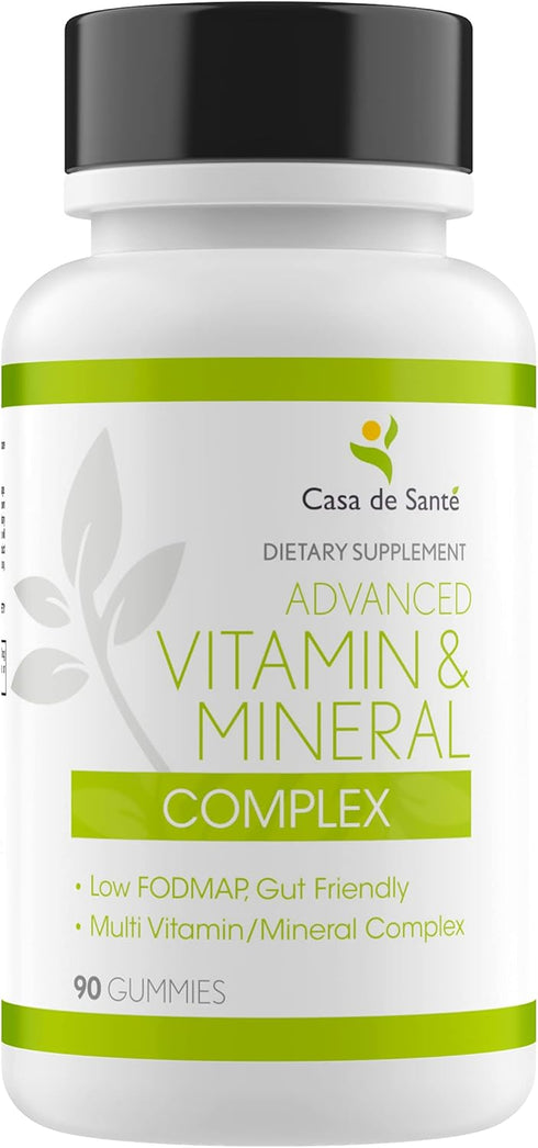 Advanced Vitamin & Mineral Gummies, Low FODMAP Certified| Crohn's Supplement| Crohn's & Colitis Supplements| IBD, IBS, SIBO or Malabsorption Nutri...