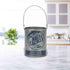 Lakeside Bait and Tackle Metal Bucket - Decorative Fishing Pail for Pencils, TV Remotes or Tools...