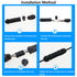 PENGLIN 5PCS Waterproof IP68 3-Pole Junction Box Cable Connector, 3 PIN Wire Connector Ø 4-12 mm for Outdoor Underground Cable, Junction Box, Stre...