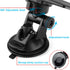 12'' Car Rear View Mirror with Suction Cup, Convex Wide Angle HD Auto Inside Rearview Mirror, Anti Glare Reduce Blind Spots, 360 Degrees Adjustabl...