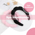 Tobeffect 2 Packs Spa Headbands for Washing Face, Facial Makeup Head Bands Puffy Terry Cloth Hair Bands Set Skincare Hair Accessories for Women Gi...