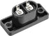 uxcell C8 Panel Mount Plug Adapter AC 250V 2.5A 2 Pins IEC Inlet Module Plug Power Connector Socket Straight with 2 Wire...