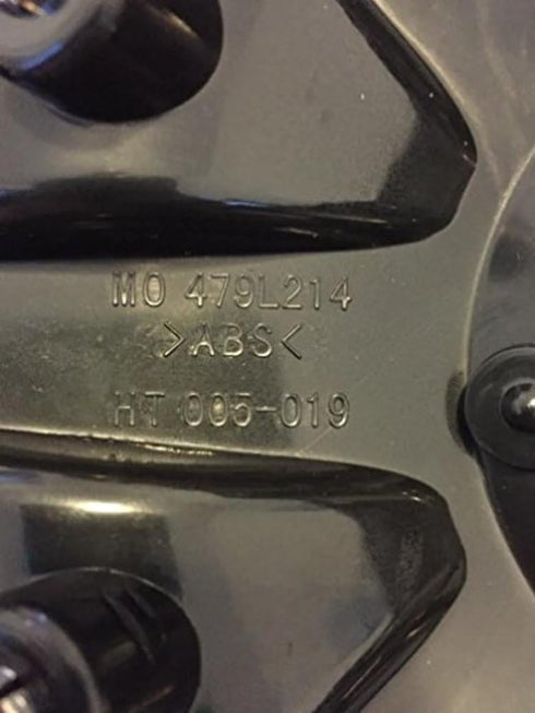 Moto Metal MO 479L214 HT 005-019 Black Center Cap...