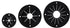 Extreme Max 3005.2172.5 Rigging Grommet - 2", Black, Pack of 5...