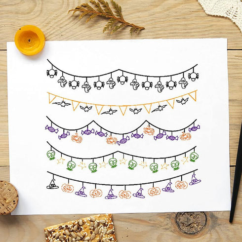 Halloween Clear Stamps for Card Making Decoration DIY Scrapbooking, Halloween Banners Transparent Rubber Seal Stamps for Photo Card Album Crafting...