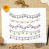 Halloween Clear Stamps for Card Making Decoration DIY Scrapbooking, Halloween Banners Transparent Rubber Seal Stamps for Photo Card Album Crafting...