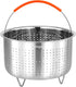 Steamer Basket for Instant Pot, Vegetable Steamer Basket Stainless Steel Steamer Basket Insert for Pots (8qt)...