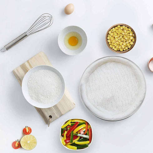 TeamFar Pizza Pan, 10 inch Pizza Pans Pizza Tray Stainless Steel for Oven Baking, Non Toxic & Healthy, Heavy Duty & Dishwasher Safe - Set of 2...
