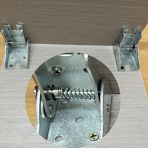 90°Self-Locking Hinge Leg Accessories, Brackets for Folding Table Legs, Kitchen Folding Table, Supporting Sofa Folding Foot, Invisible Foot, Furni...