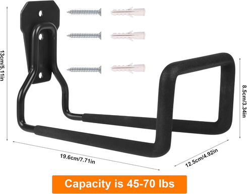 Metal Garden Hose Holder - Heavy Duty Hose Hanger Wall Mounted Water Hose Holder for Outside Yard, Sturdy Hose Reel Hose Hooks for Water Hose...