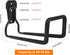 Metal Garden Hose Holder - Heavy Duty Hose Hanger Wall Mounted Water Hose Holder for Outside Yard, Sturdy Hose Reel Hose Hooks for Water Hose...