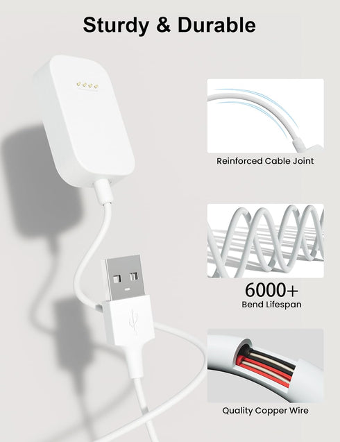 Bicmice Charger Compatible with Gabb Watch/Watch 2 Wireless Charging Dock Magnetic Charging Cable USB Cord Stand......