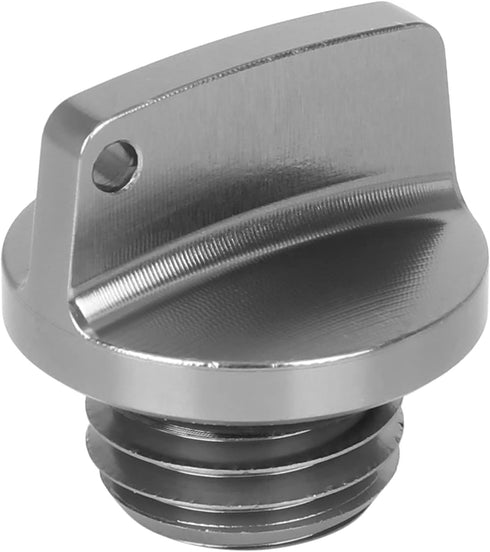 X AUTOHAUX M20 x 2.5 Universal Motorcycle Engine Oil Filler Cap Screw Cover Plug Gray with O-ring...