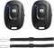 Wireless Camera Remote Shutter for Photos and Videos (2 Pack), Bluetooth Camera Remote Clicker Selfie Button Compatible with iPhone and Android Ce...